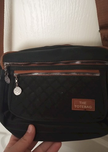 Kahverengi Deri Bantlı Kadın Çapraz Çanta - Görsel 2