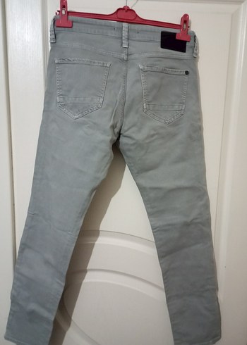 Gri Regular Fit Erkek Denim Pantolon - Görsel 3