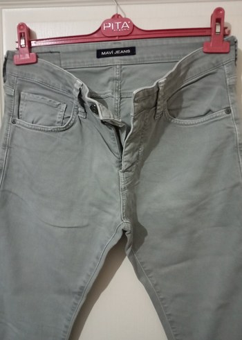 Gri Regular Fit Erkek Denim Pantolon - Görsel 2