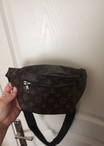 Kahverengi Deri Kadın Bel Çantası - Görsel 3