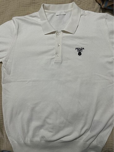Orjinal Prada Triko T-shirt temiz