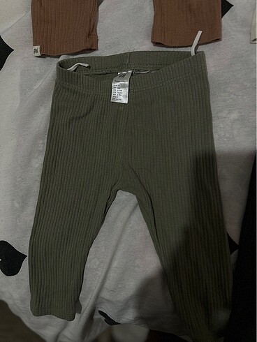 9 Ay Beden çeşitli Renk 4 lü h&m cigit bebek tayt