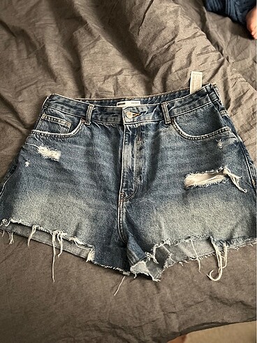 bershka jean şort ve elbise