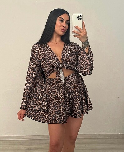 leopar alt üst takım