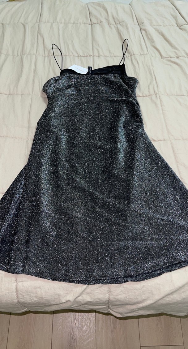 gri party Elbise - Görsel 4