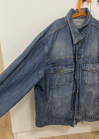 Düğmeli Denim Ceket - Görsel 2