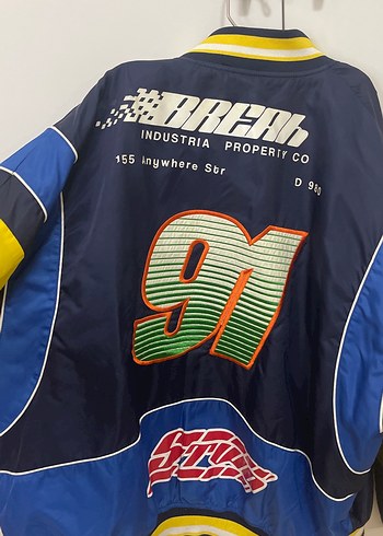 unisex bomber ceket - Görsel 6