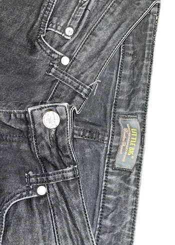 Siyah Kadın Regular Fit Kot Pantolon - Görsel 3