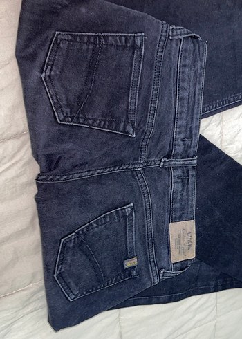 Siyah Kadın Regular Fit Kot Pantolon - Görsel 5