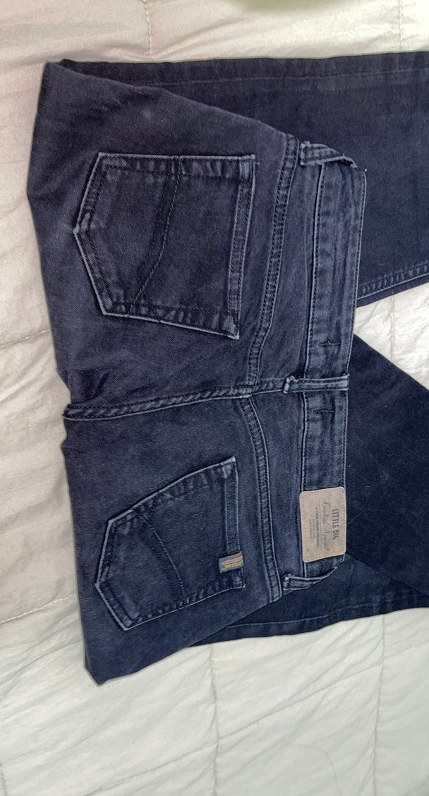 Siyah Kadın Regular Fit Kot Pantolon - Görsel 5