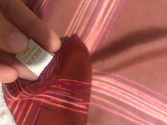 Beden bordo Renk AKER EŞARP