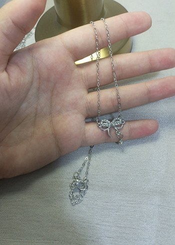 Detaylı Zincirli Vintage Bohem Kadın Kolyesi