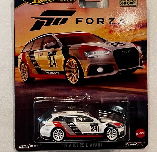 Hot Wheels 2024 Premium Pop Culture Forza '17 Audi RS 6 Avant HV