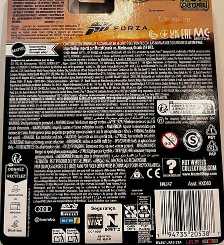 Hot Wheels 2024 Premium Pop Culture Forza '17 Audi RS 6 Avant HV