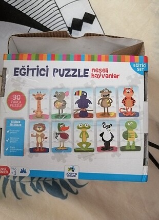  Beden Renk Eğitici puzzle