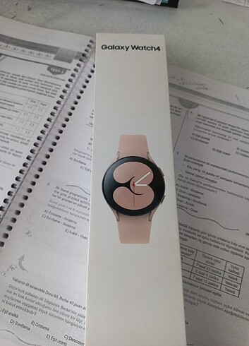 Galxy samsung watch4 40mm pembe saat