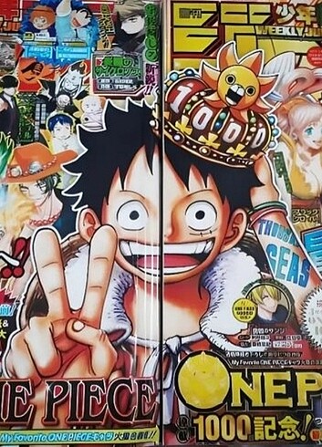 ONE PIECE SHONENJUMP DERGİSİ ( 2 ADET )