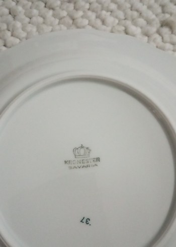 BAVARİA antika tabak - Görsel 6