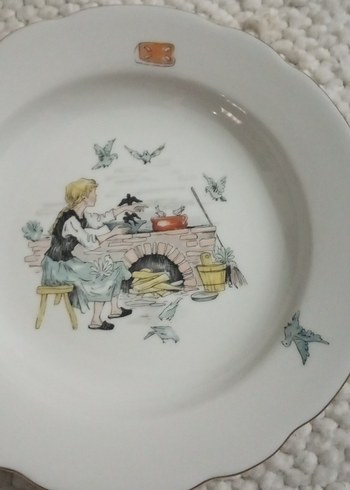 BAVARİA antika tabak - Görsel 4