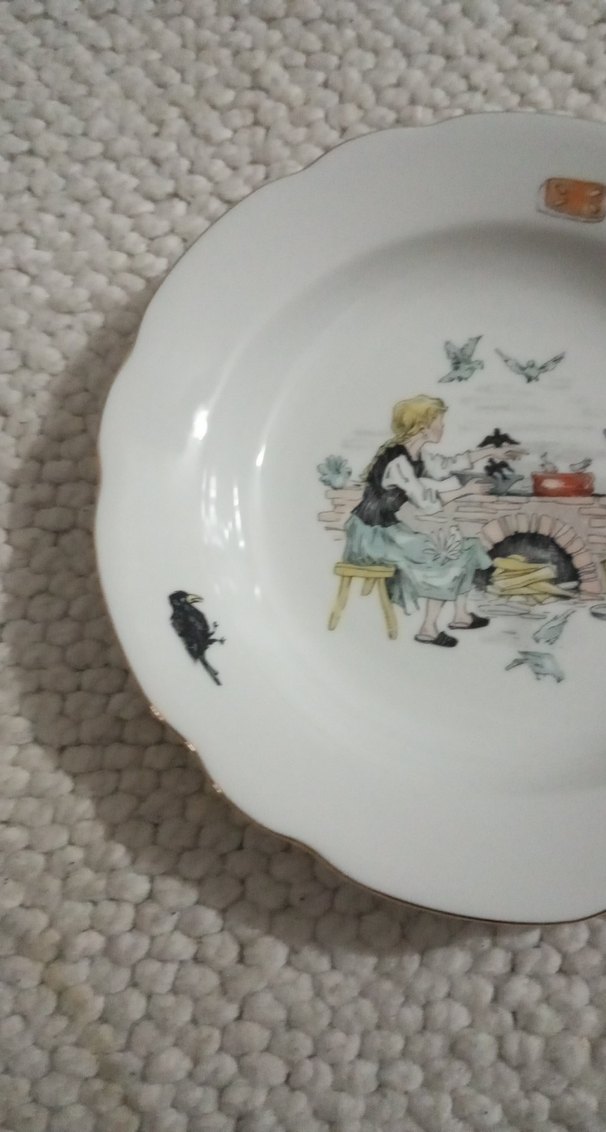 BAVARİA antika tabak - Görsel 5