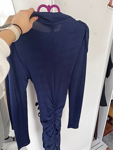 s Beden lacivert Renk H&M elbise