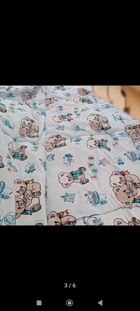 Renkli Baskılı Çocuk yorganı en 95 boy 128 - Görsel 3