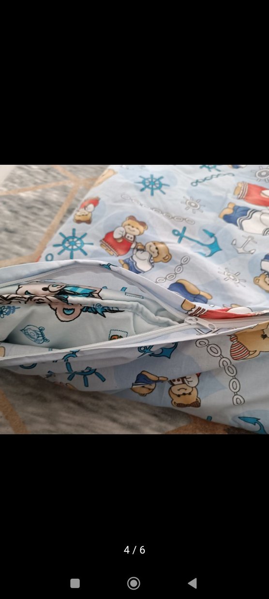 Renkli Baskılı Çocuk yorganı en 95 boy 128 - Görsel 4