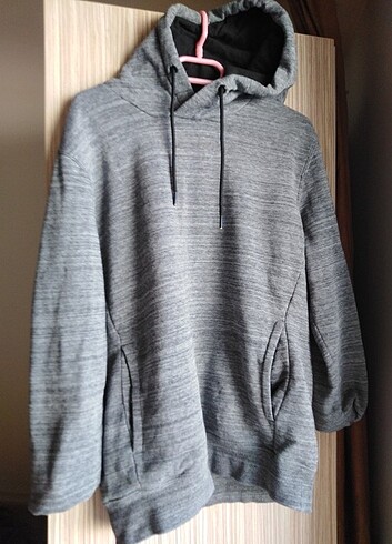 H&m marka sweatshirt gri