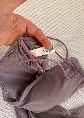 Penti Sade İnce Askılı lila Bikini takımı - Görsel 3