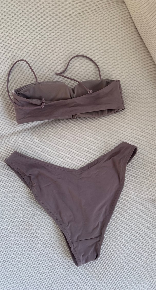 Penti Sade İnce Askılı lila Bikini takımı - Görsel 4