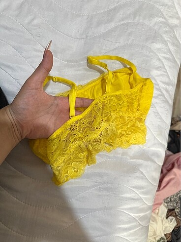 Diğer Sarı Mini üst