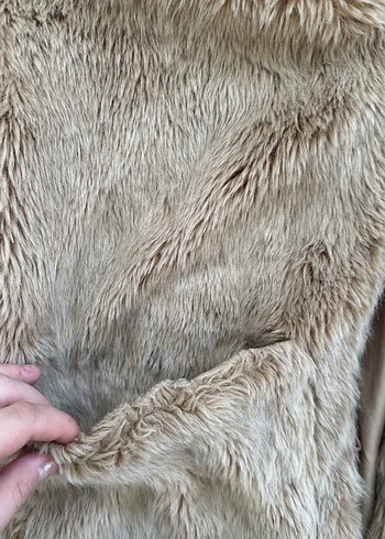 13-14 Yaş Beden kahverengi Renk Kahverengi Peluş çocuk Kaban