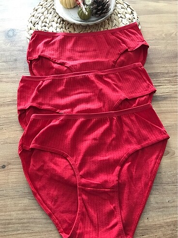 xl Beden kırmızı Renk RİBANALI PAMUKLU adet fiyatıdır