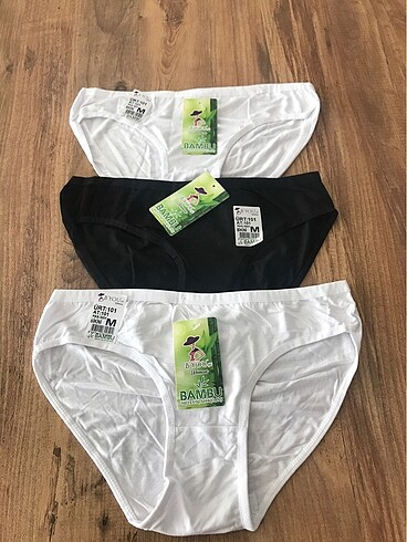 3 ADET BAMBU ÇAMAŞIR