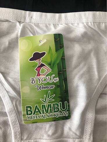 Bambum 3 ADET BAMBU ÇAMAŞIR