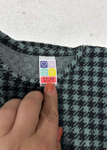 Kız Çocuk Uzun Kollu Kazak - Görsel 4