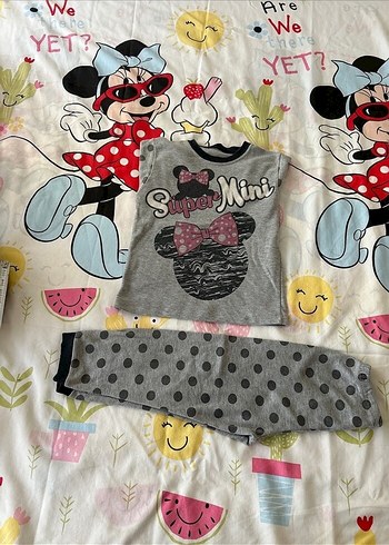 Kız Çocuk Uzun Kollu Pamuklu Pijama Takımı - Görsel 6