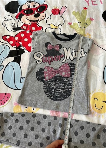 Kız Çocuk Uzun Kollu Pamuklu Pijama Takımı - Görsel 4