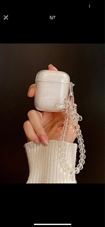 Airpod'larla Uyumlu Parıltılı Kılıf