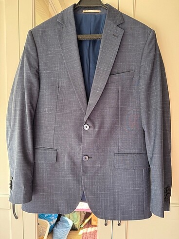 Kip lacivert slim fit ceket