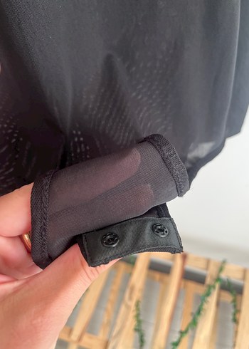 Zara Zara Siyah Baskılı Midi Spor Büstiyer