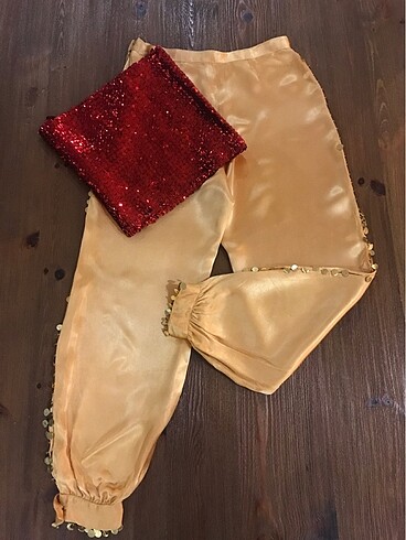 Şalvar straplez takım (kaftan içi)