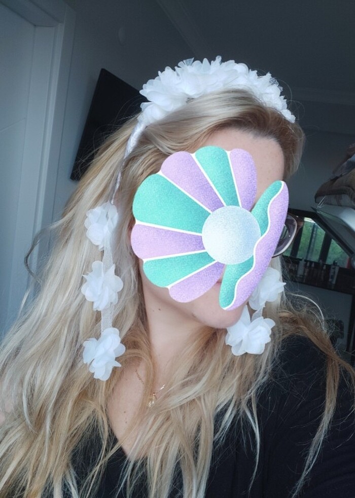 Haluk Bayram lohusa gecelik +Taç hediye - Görsel 5