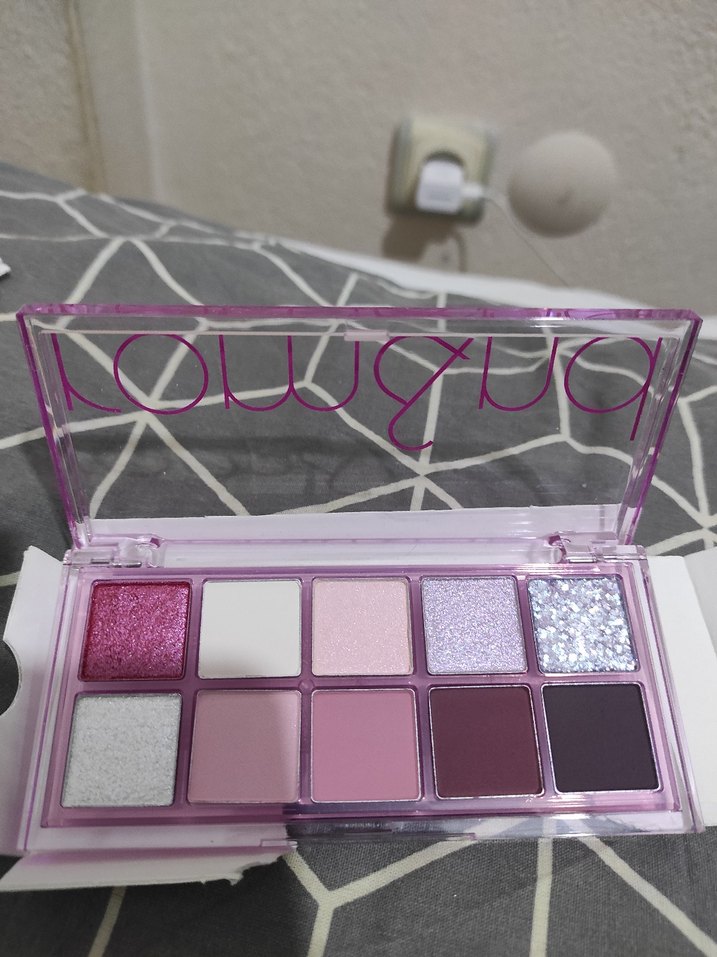 rom&nd 07 Berry Fuchsia Garden Rengi Far paleti - Görsel 2