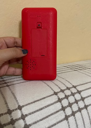 Oyuncak cep telefon hayvan figürlü ışıklı gözlerile pilli sesli - Görsel 3