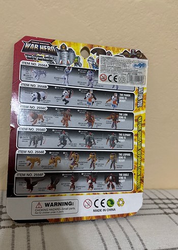 War Hero Panda King Aksiyon Figürü - Görsel 2