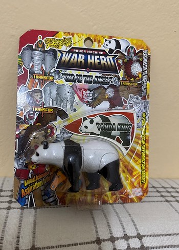 War Hero Panda King Aksiyon Figürü