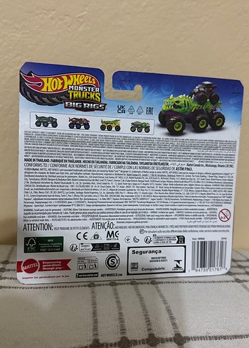 Hot Wheels Monster Trucks Oyuncak Araba - Görsel 2