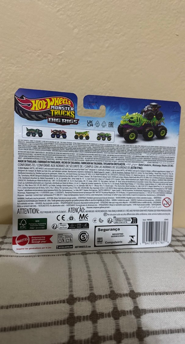 Hot Wheels Monster Trucks Oyuncak Araba - Görsel 2