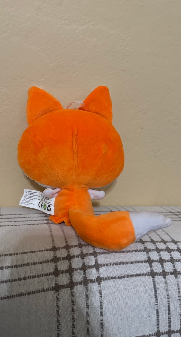 Turuncu Peluş Tilki Oyuncak - Görsel 2